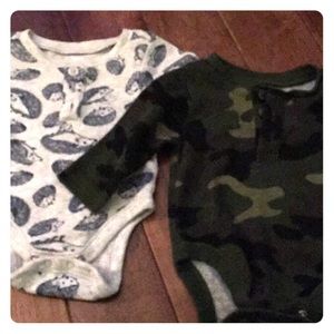 Baby boy long sleeve onesie